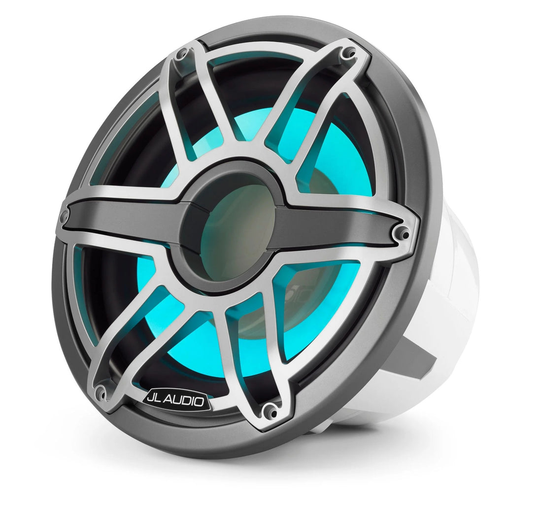 JL Audio M7 12in Subwoofer with Titanium Sport Grille RGB LED - 010-03289-00