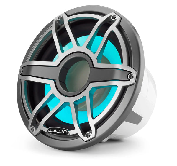 JL Audio M7 12in Subwoofer with Titanium Sport Grille RGB LED - 010-03289-00