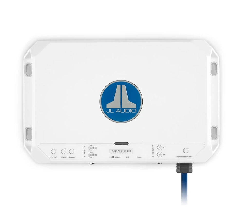 JL Audio MVi Marine Amplifier Monoblock Sub-woofer Amplifier 600 Watts 12v - 010-03334-00