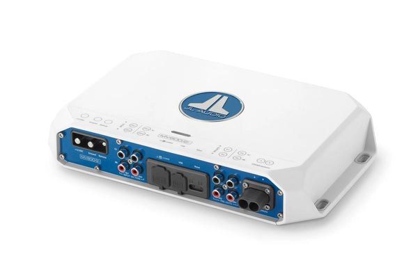 JL Audio MVi Marine Amplifier 2 Channel Full-Range 600 Watts 12v Integrated DSP - 010-03336-00