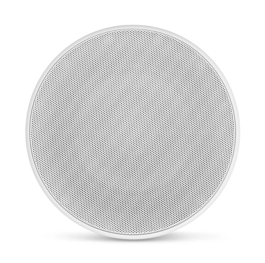 JL Audio M6 8in Subwoofer White LUXe Grille Infinte Baffle - 010-03915-00