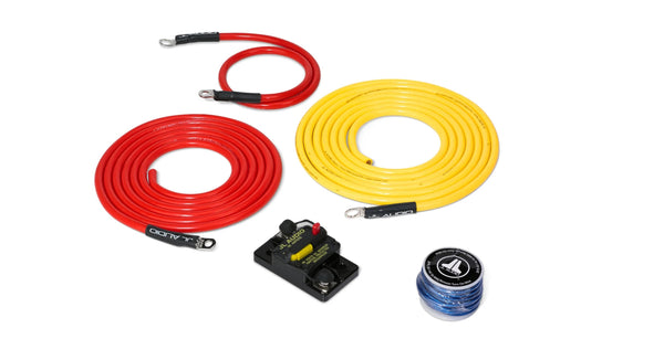 JL Audio 12v Power Connection Kit 6 AWG Within 10 ft - 010-13417-00