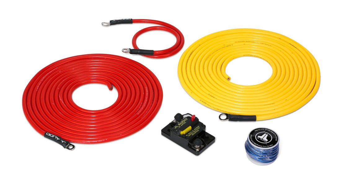 JL Audio 12v Power Connection Kit 6 AWG Within 20 ft - 010-13418-00