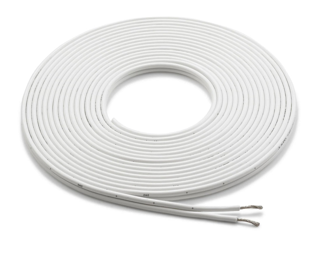 JL Audio 25 ft 12 AWG Speaker Cable - White - 010-13449-00