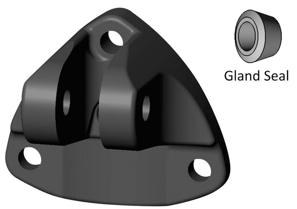 Lenco Upper Mounting Bracket with Gland Seal - New Style - 15085-001