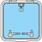 Lewmar Size 40 Ocean Series Hatch Flange Base - 39640070