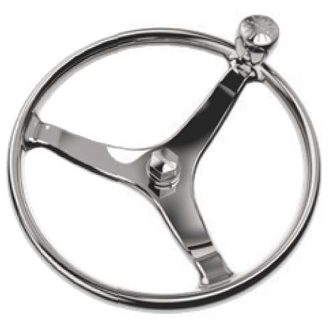 Lewmar 15.5in Power Grip Wheel 1/2in Nut - 89700823