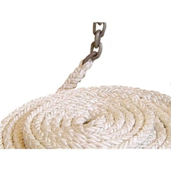 Lewmar 15ft 5/16in G4 Chain & 200ft 5/8in 8 Plait Line