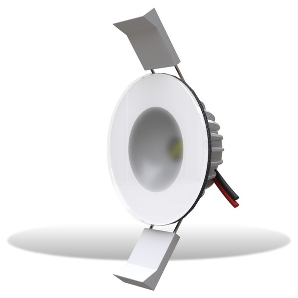 Lumishore Eclipse Dl55 Blue & White Down Light 12/24v Dc White Housing