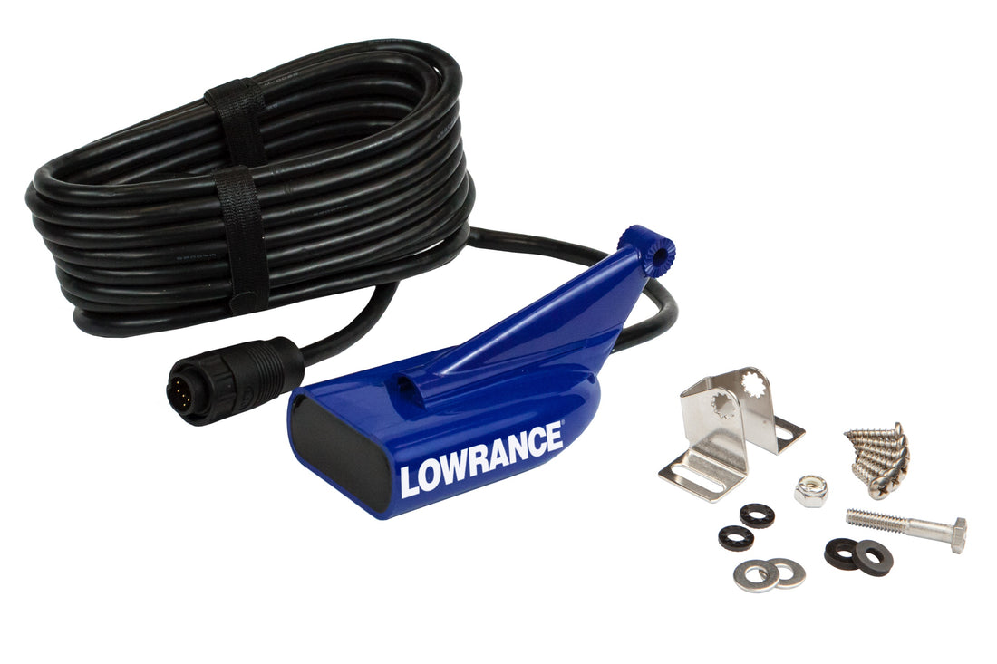 Lowrance 83/200/455/800KHZ HDI Transom Mount Transducer 9-PIN - 000-12570-001