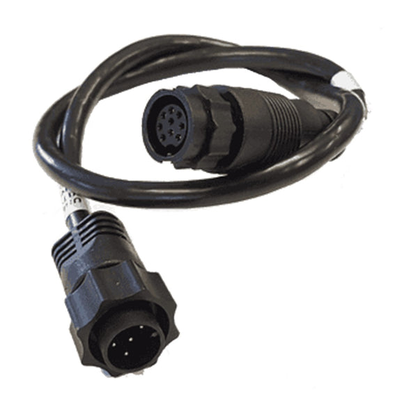 Lowrance Adapter Cable 9-PIN ducer To 7-Pin unit non chirp - 000-12571-001