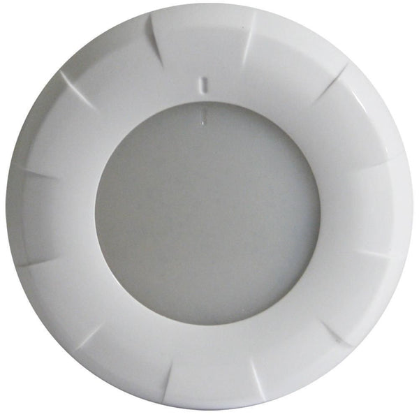Lumitec Aurora Dome Light White/Red Led Light White Finish 12/24v