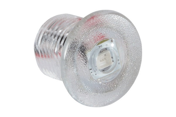 Lumitec Newt Courtesy/Accent Red LED Light Clear Finish 12v - 101086