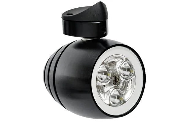 Lumitec Octane Tower/Spreader White LED Black Finish 12/24v - 101331