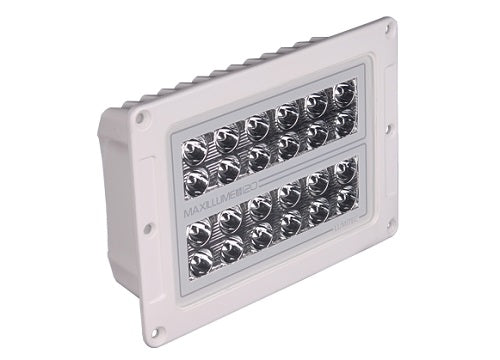 Lumitec Maxillume H120 Flood White LED Flush mount White Housing 12/24v - 101348