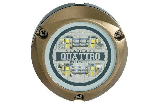 Lumitec Zambezi Quattro RGBW FOR PONTOON BOATS Bronze Housing 12/24v - 101460