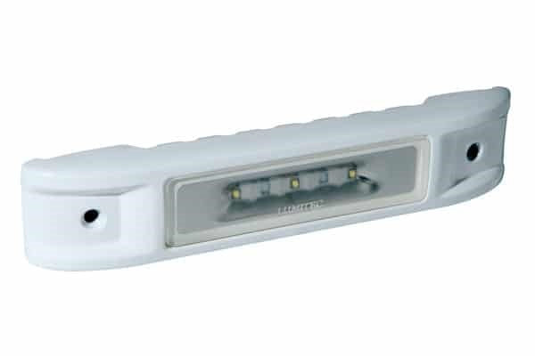 Lumitec Ibiza Utility/Engine Room Light 12v White Finish White/Red LEDfts - 101521