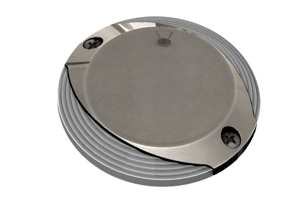 Lumitec Scallop Pathway Light Spectrum Cool White 10-30vDC Stainless Housing - 101627
