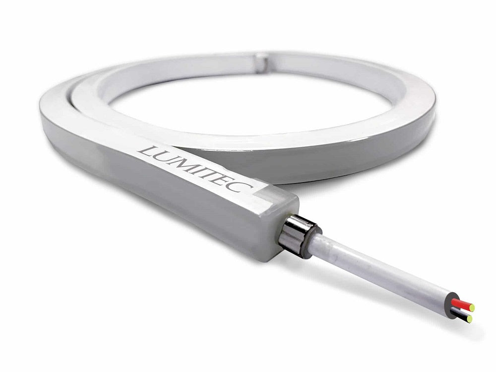Lumitec Moray Flex Strip Light RGBW 7.5ft 10-14vDC White Finish - 101649