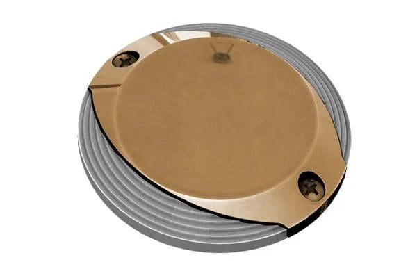 Lumitec Scallop Pathway Light Spectrum Warm White 10-30vDC Bronze Housing - 101673