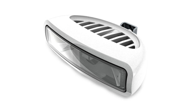 Lumitec Caprera3 Flood Light White/Blue LEDfts Dimmable Bracket Mount White 12/24v - 101711
