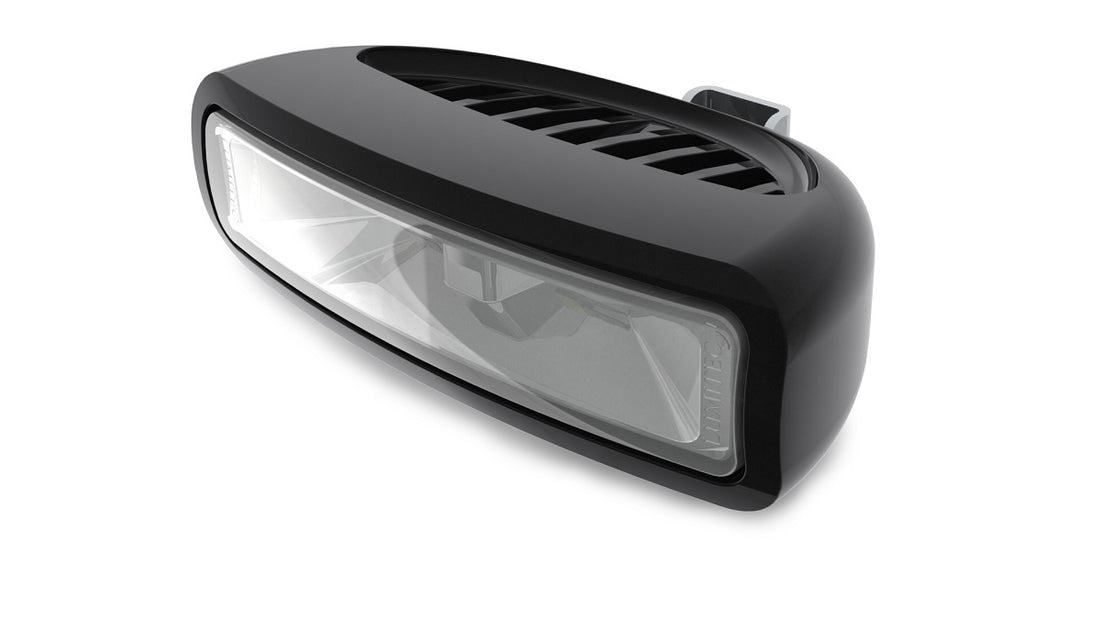 Lumitec Caprera3 Flood Light White LEDfts Non-Dimming Bracket Mount Black 12/24v - 101718