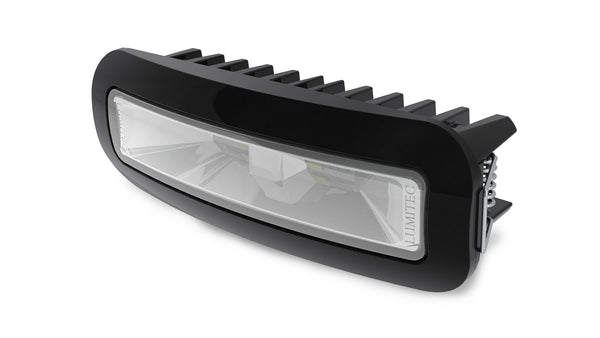 Lumitec Capri3 Flood Light White LEDfts Non-Dimmable Flush Mount Black 12/24v - 101728