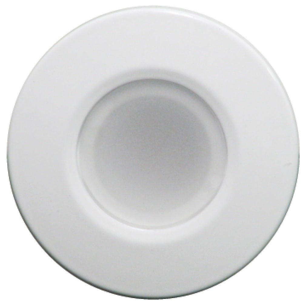 Lumitec Orbit Down Light W/B/R LED White Finish - 112528