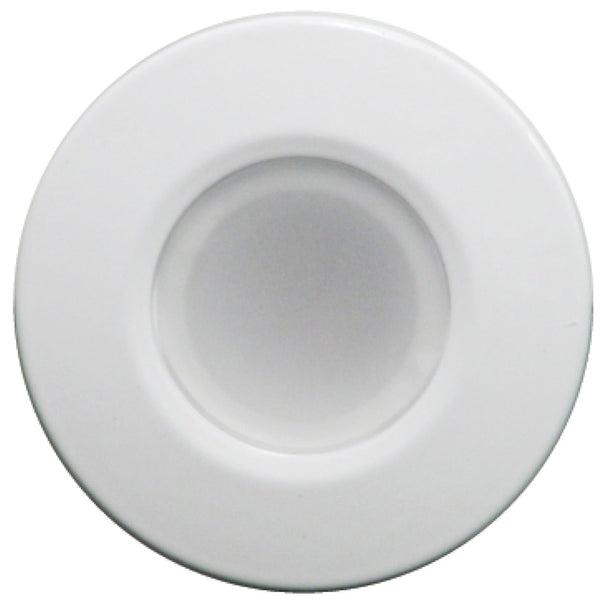 Lumitec Orbit Down Light W/B/R LED White Finish - 112528