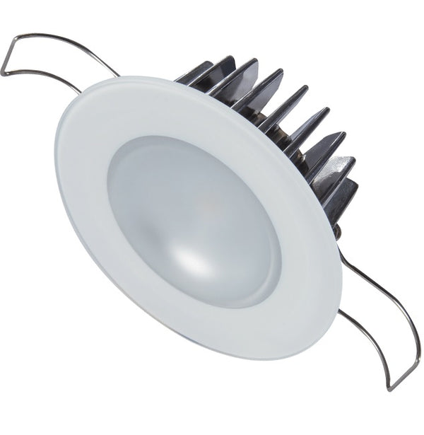 Lumitec Mirage Down Light Warm White Glass Finish - 113199