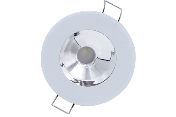Lumitec Illusion Down Light Cool White Spectrum LED White Mirror Reflector 10-30v - 117137
