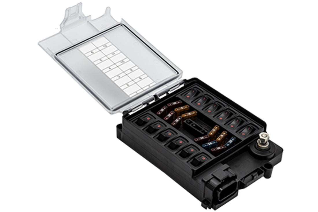Maretron M-Power CBMD12 Bypass Module 12 Circuit N2K without Fuse Pack and Jumper Wire - CBMD12