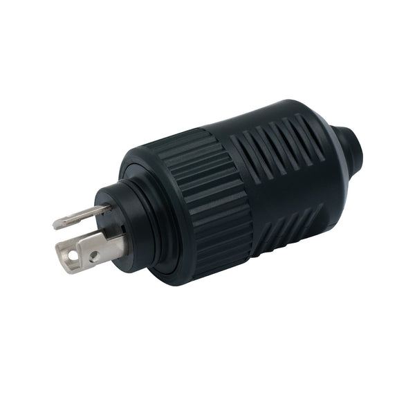 Marinco 12VBPS 3-Wire Connect Pro Plug Only Single Hole - 12VBPS