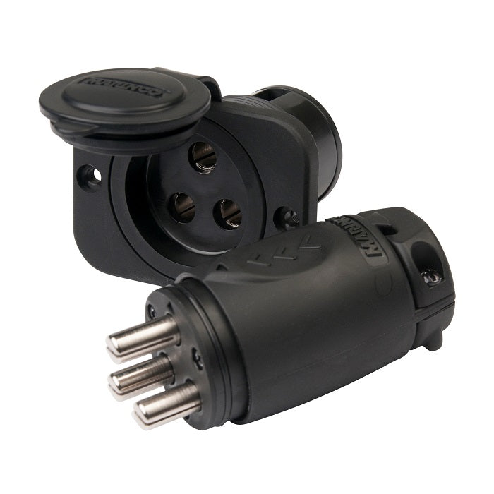 Marinco 12VCPS3 70A Trolling Motor Plug and Receptacle - 12VCPS3