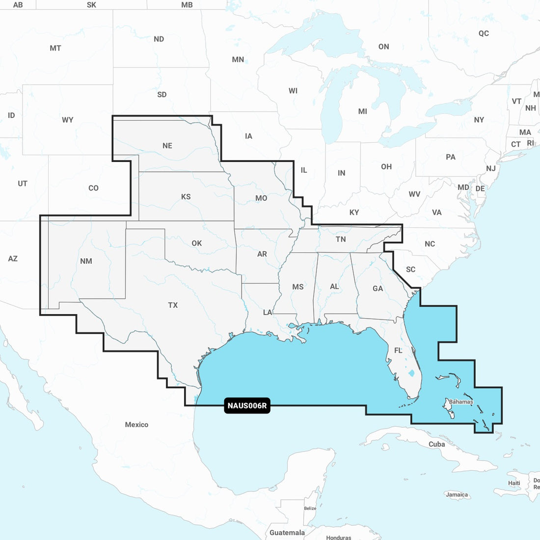 Navionics Plus NAUS006R U.S. South microSD - 010-C1369-30