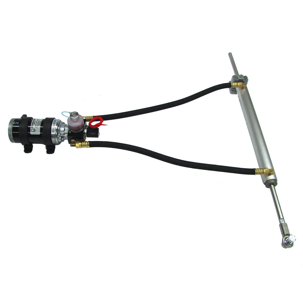 Octopus 38mm Bore Linear Drive 12in Stroke Remote Pump 12vDC - OCTAF1212LAR12