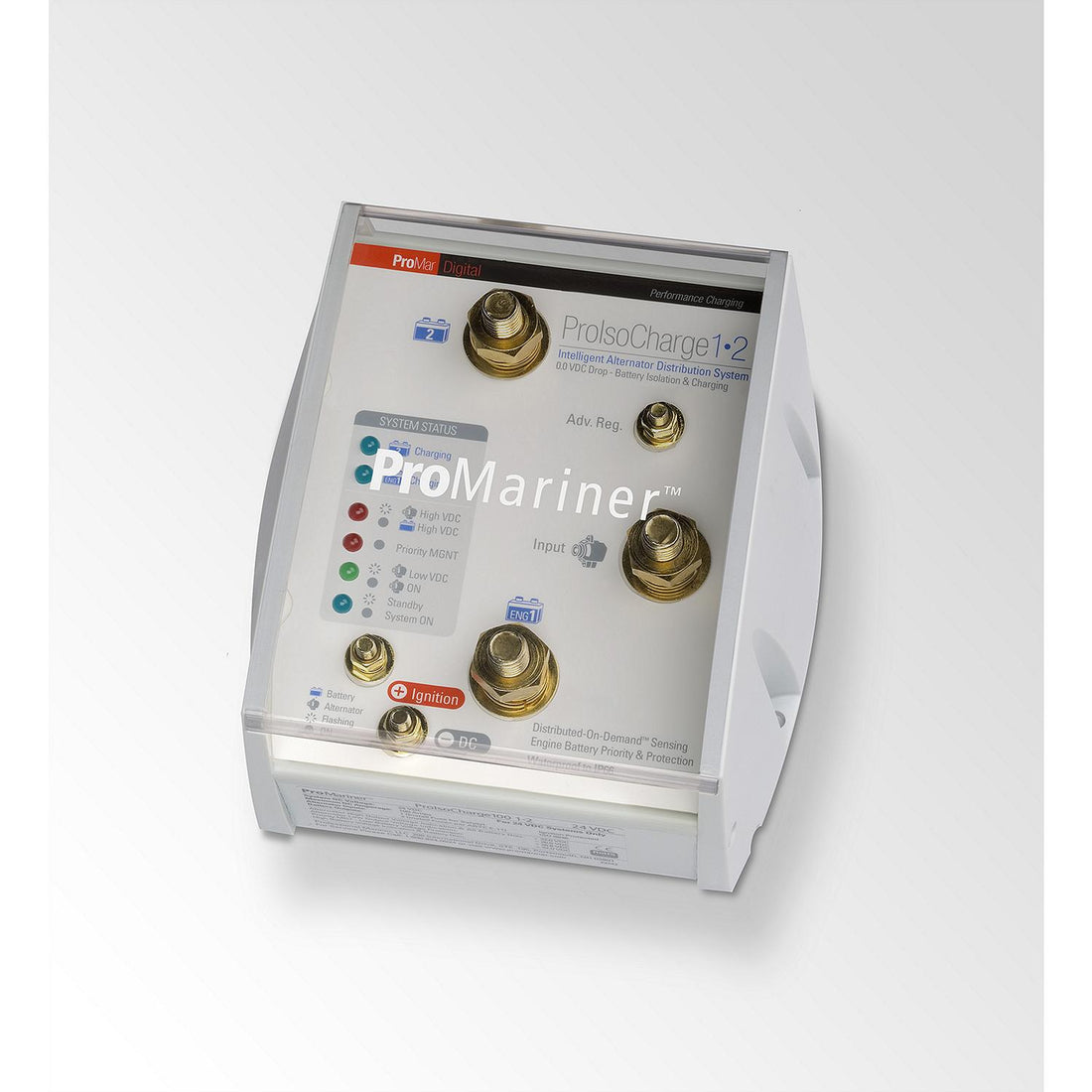 ProMariner ProIso Charge 120 0 Voltage Loss Isolator 12v 1 Alternator 2 Batteries - 23121