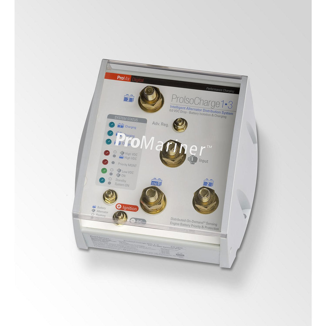 ProMariner ProIso Charge 120 0 Voltage Loss Isolator 12v 1 Alternator 3 Batteries - 23124
