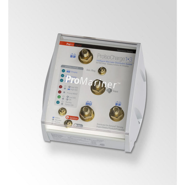 ProMariner ProIso Charge 120 0 Voltage Loss Isolator 12v 1 Alternator 3 Batteries - 23124