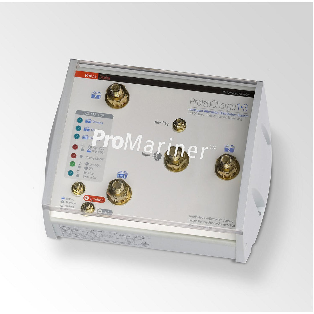 ProMariner ProIso Charge 150 0 Voltage Loss Isolator 24v 1 Alternator 3 Batteries - 23247
