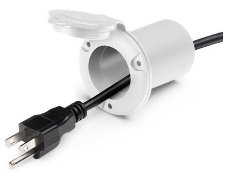 ProMariner 51310 Universal AC Holder, White - 51310
