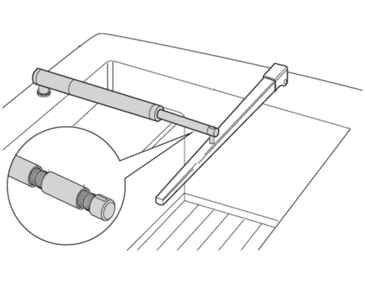 Raymarine 3in Pushrod Extensio - D005