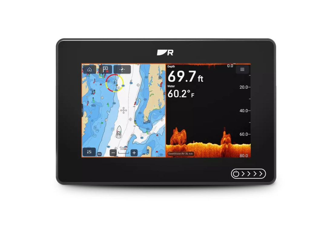 Raymarine Axiom 2 7 RV 7in Chartplotter-Sonar with LHC North America and RV-100 Transducer - E70721-03-102
