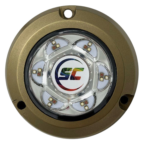 Shadow Caster SC2 Underwater LED Light Color Changing 12v Bronze Surface Mount - SC2-CC-BZSM
