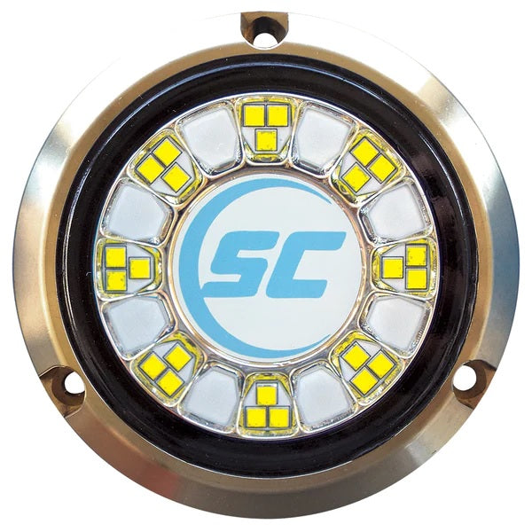 Shadow Caster SCR24 Underwater LED Light Great White - SCR-24-GW-BZ-10