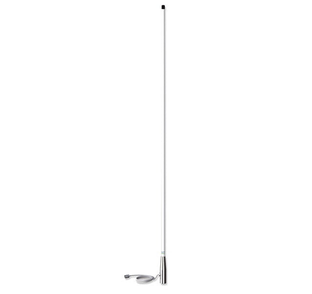 Shakespeare 396-1 5ft VHF Ant Chrome Fitting 3DB - 396-1
