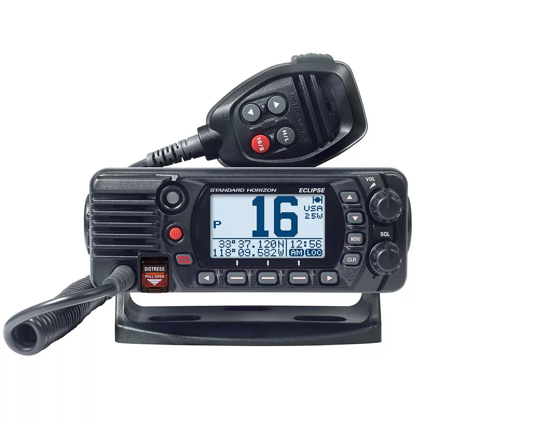 Standard Horizon Eclipse GPS Black VHF Class D 25 Watt - GX1410GB