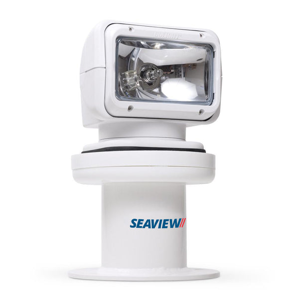 Seaview 5in Searchlight Mount Vertical 8in Round Base - PM5SL8