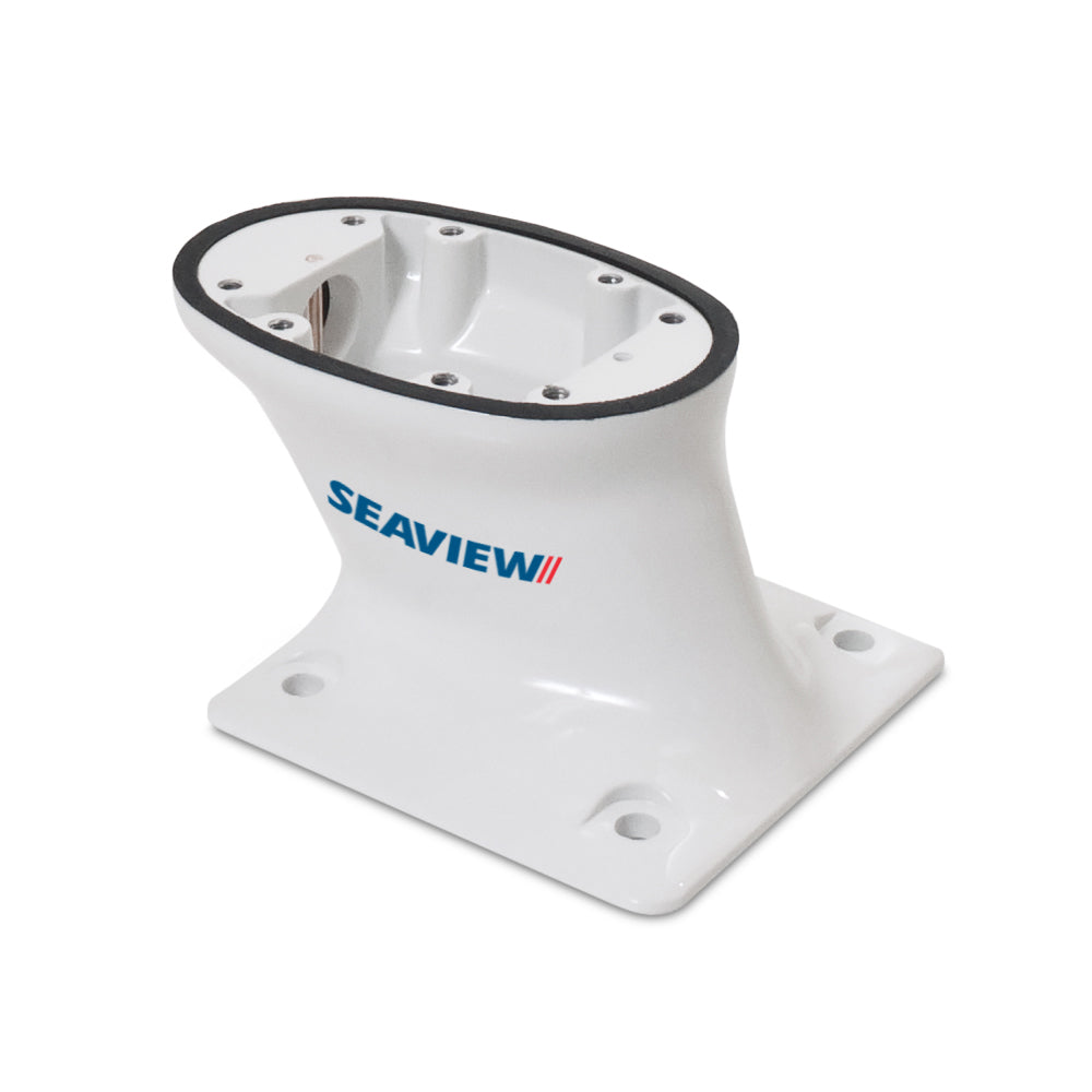 Seaview PMA57M1 5in Mount Aft Rake Requires Plate White - PMA57M1