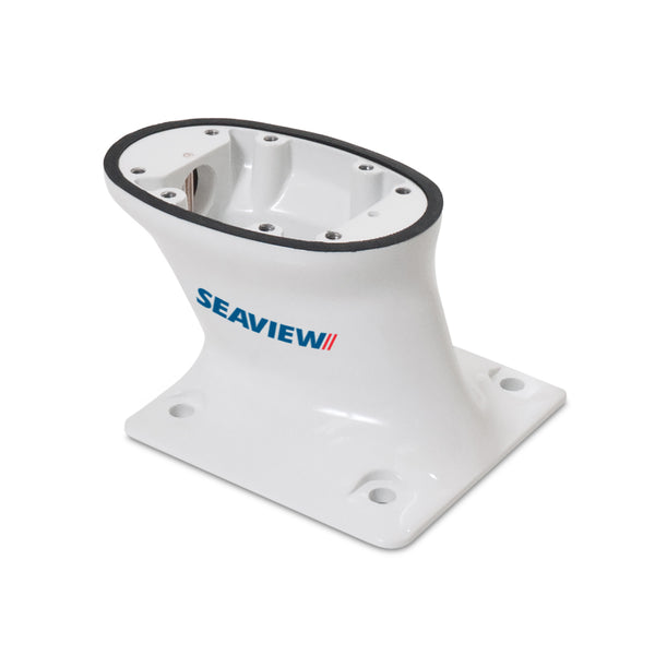 Seaview PMA57M1 5in Mount Aft Rake Requires Plate White - PMA57M1